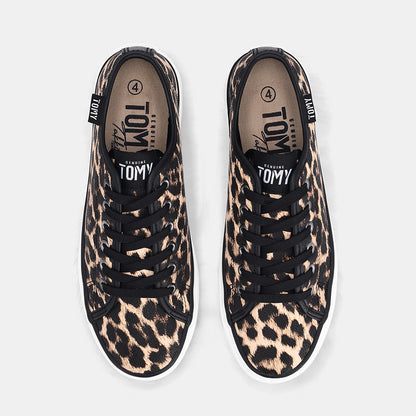 Kareen Sneaker - Leopard Print