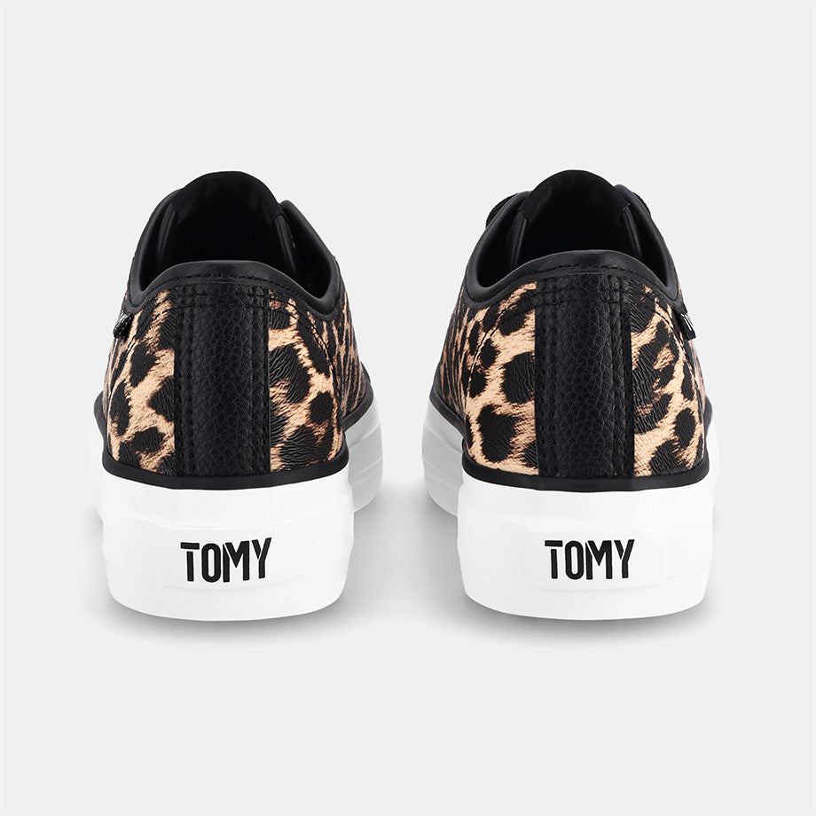Kareen Sneaker - Leopard Print
