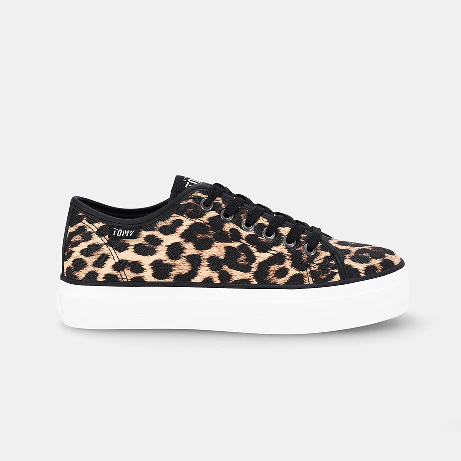 Kareen Sneaker - Leopard Print