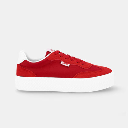 Sidney Platform Sneaker - Red