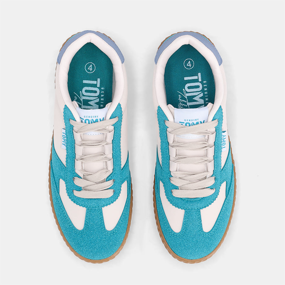 Brynn Retro Sneaker - Teal