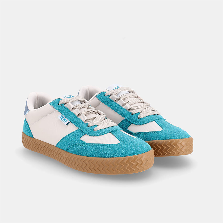 Brynn Retro Sneaker - Teal