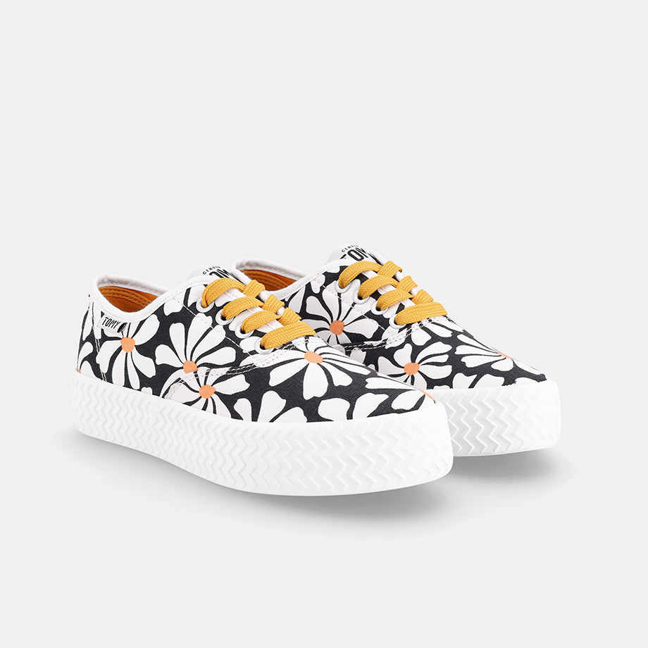 Alena Platform Sneaker - Floral