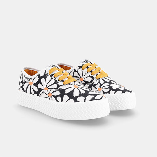 Alena Platform Sneaker - Floral