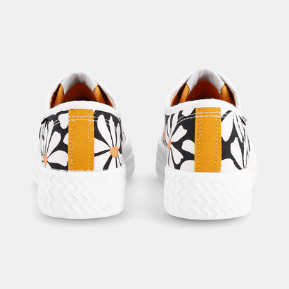 Alena Platform Sneaker - Floral