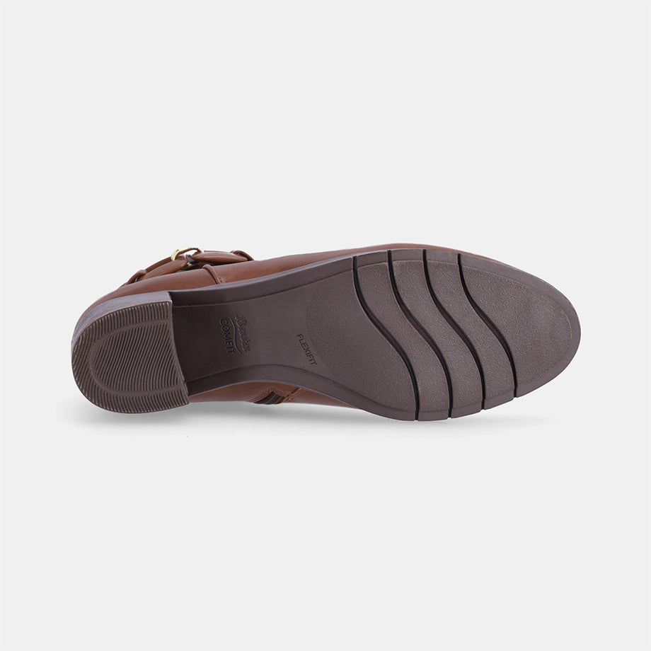Florence Block Boot - Brown