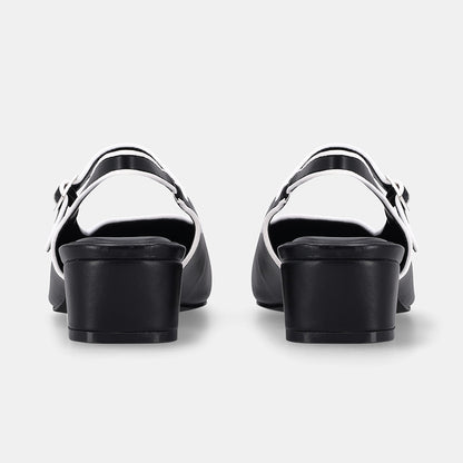 Memphis Mary Jane Slingback - Black