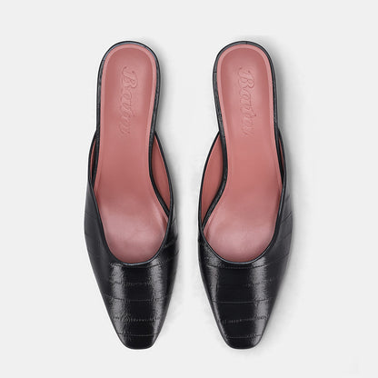 Bristol Classic Mule - Black