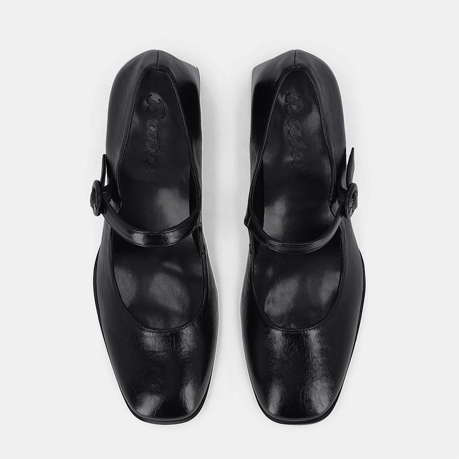 Cygnus Mary-Jane Block - Black