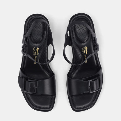 Clarey Block Heel - Black