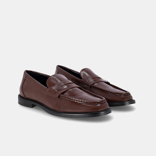 Madrid Classic Penny Loafer - Tan