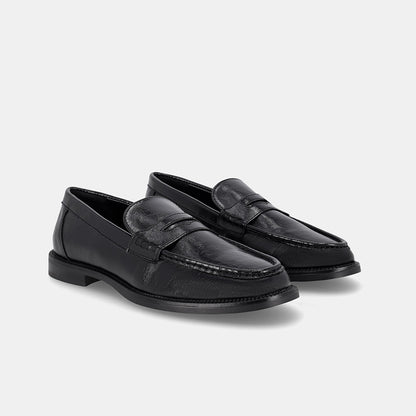 Madrid Classic Penny Loafer - Black