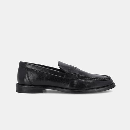 Madrid Classic Penny Loafer - Black