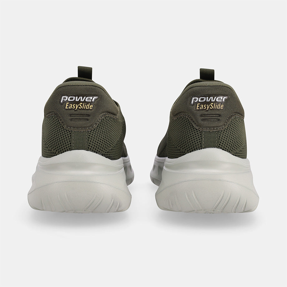 Mens Journey Slip-On Trainer - Military Green