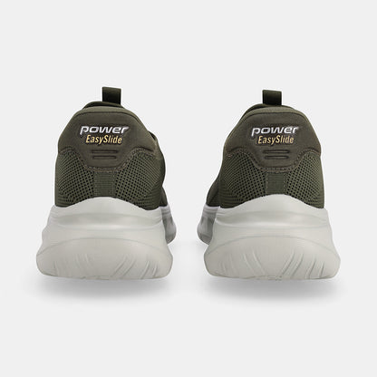 Mens Journey Slip-On Trainer - Military Green