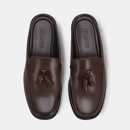 Lido Horsebit Mule - Brown