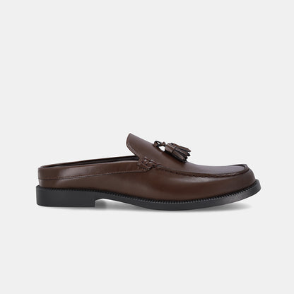 Lido Horsebit Mule - Brown
