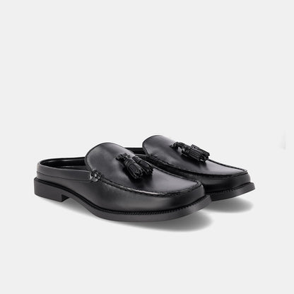 Lido Horsebit Mule - Black
