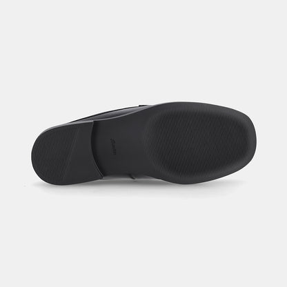 Lido Horsebit Mule - Black