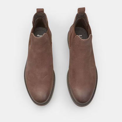 Men's Leather Chelsea Boot - Brown