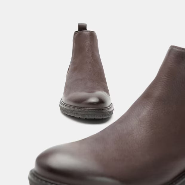 Men's Leather Chelsea Boot - Brown