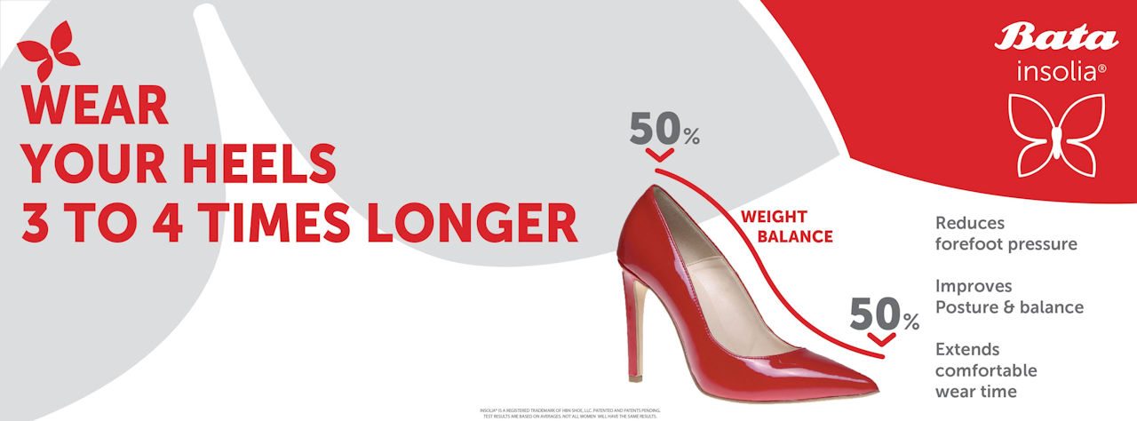 bata shoes for heel pain